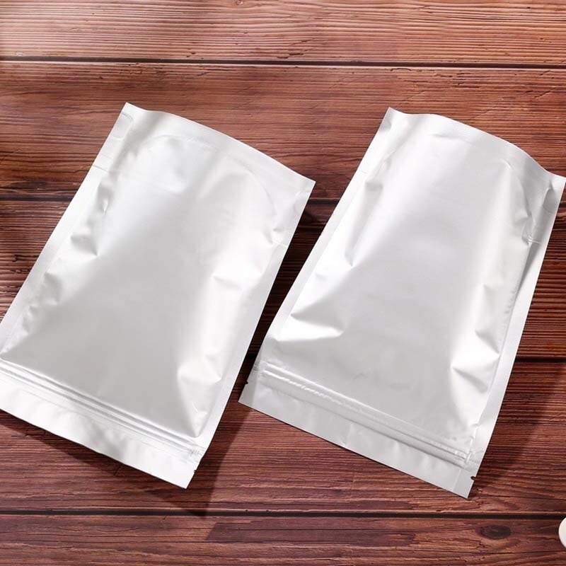 Aluminium Folie Zip-Lock Beutel Wiederverschließbaren Candy Beutel Verpackung Liefert Selbst-abdichtung Lebensmittel Lagerung Tasche Dicke