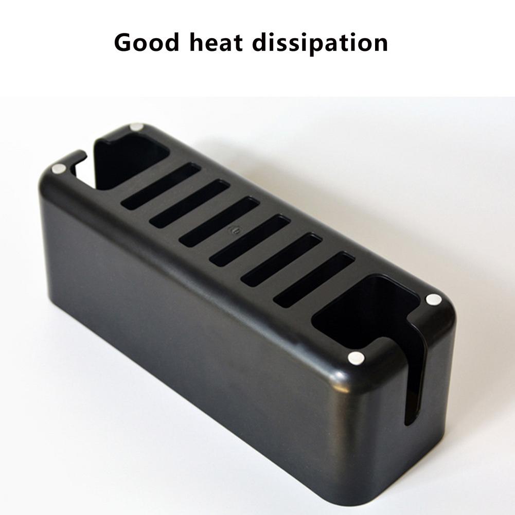 Cable Management Box Organizer Cable Storage Box Anti-Dust Charger Socket Organizer For Storage Home Cable Winder Organizer