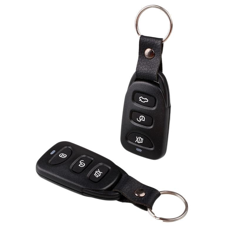 Kunststoff Schwarz Keyless Entry System Auto Kit Locking Keyless Entry System Zentrale Türschloss Zwei-Tür Zentralverriegelung für control