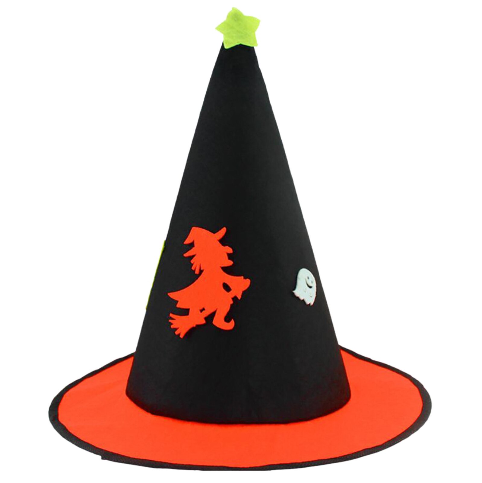Black Witch Hats Wizard Top Hat Party Cap Cosplay Fancy Dress Halloween Masquerade birthday Head Wear
