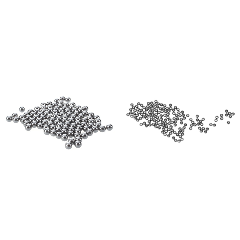 -250Pcs Hardware Mount Bike Bicycle Wheel Bearing Steel Balls - 150Pcs 4Mm Dia & 100Pcs 5Mm Diameter: Default Title