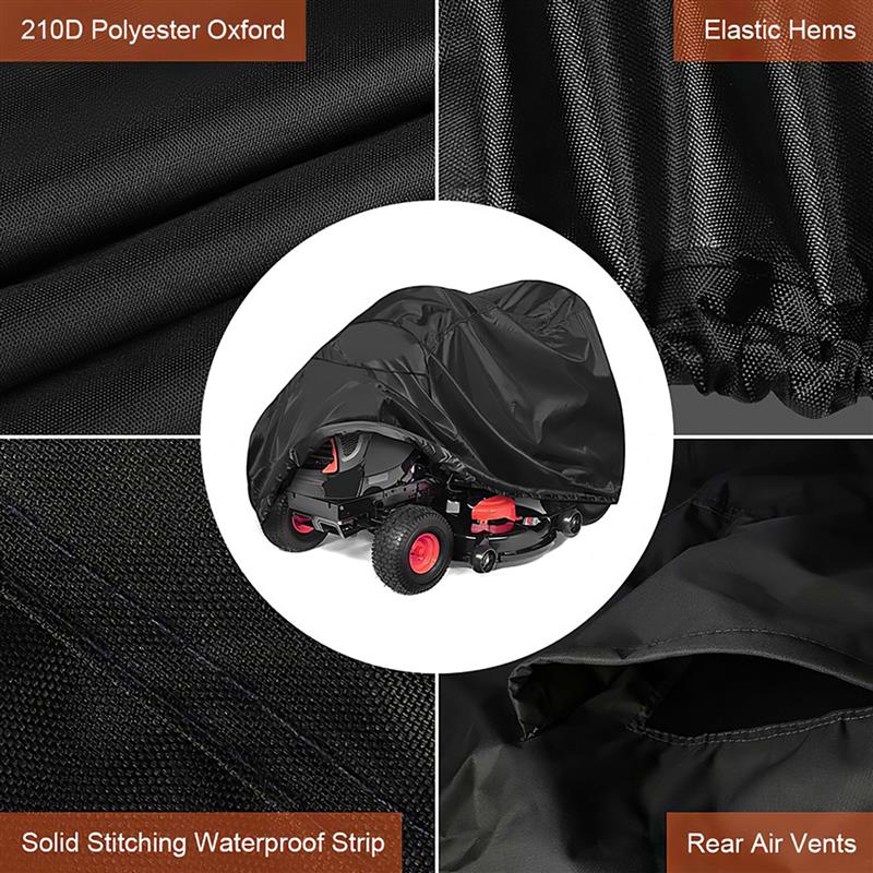 Universal Schwarz Roller Abdeckung Anti Staub Wasserdicht Outdoor Abdeckung Schutzhülle Roller Lagerung Abdeckung Schutz 190*71*117cm