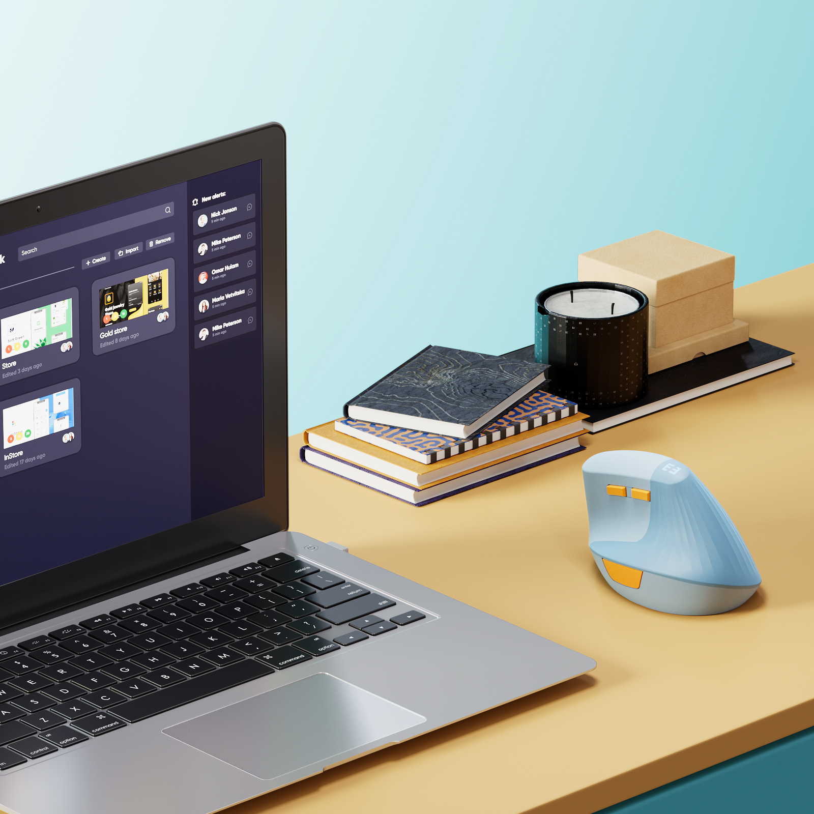 Vertikal trådlös mus, laddningsbar, usb- och typ-c-mus, ergonomiska möss för dator, bärbar dator, mac, ipad, os, windows  xp 7 10 11, android