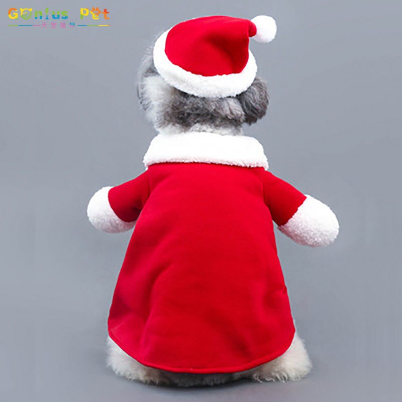 Huisdieren Hond Kerst Cape Jurk Warmte Zachte Plezier Kleding Modieuze Voor Kleine Medium Grote Hond Accessoires Gonius Huisdier