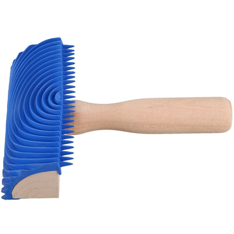 Rouleau à bois, outil de veinage, peinture murale, rouleau à bois, outil de peinture à veinage en caoutchouc, aspect bois véritable, décoration de pièce, outil de bricolage