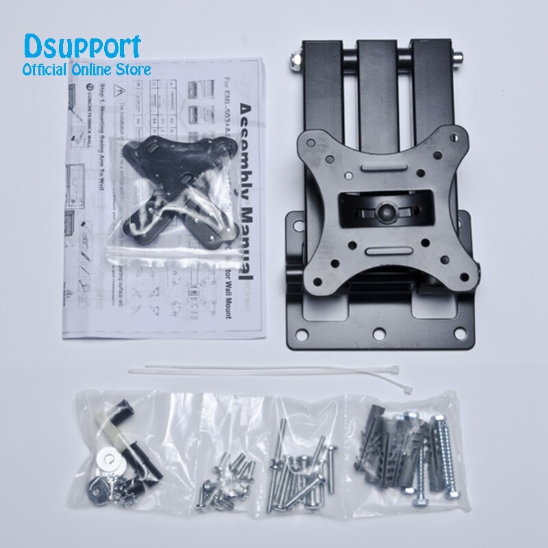 14&quot;-37&quot; LED LCD TV Wall Mount Rotating Swivel Felexible TV Mount Monitor Holder Arm Bracket