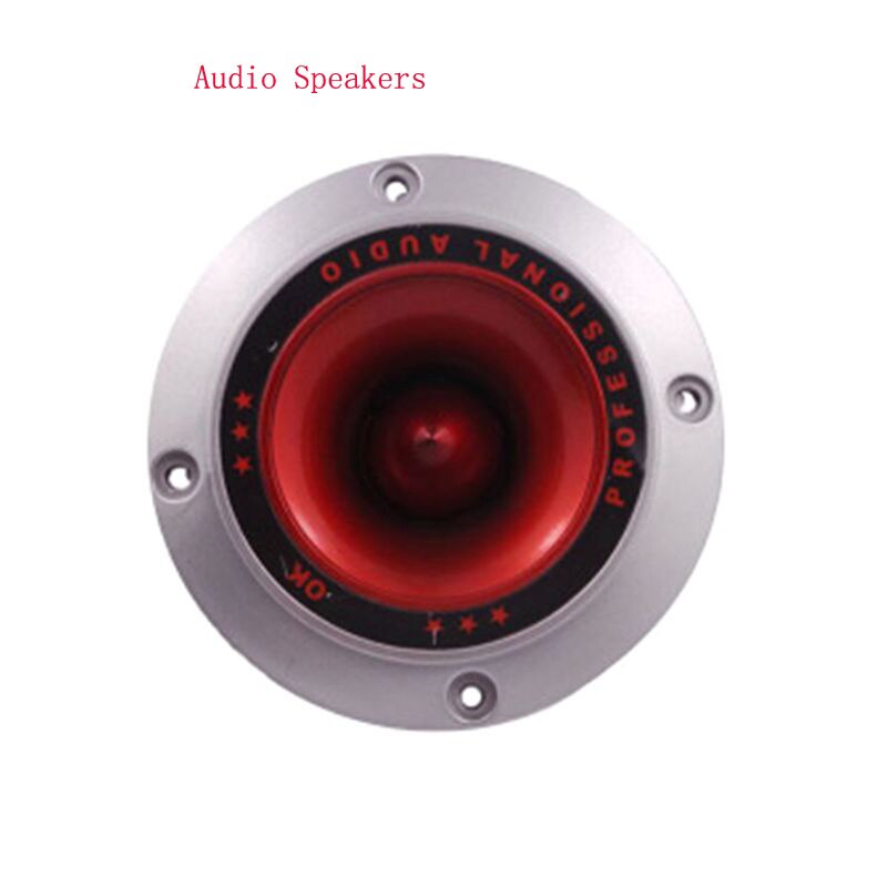 Round Piezoelectric Tweeters Ceramic Piezo Horn A-udio Speaker Treble Home Stage Loudspeaker Without Light DAN