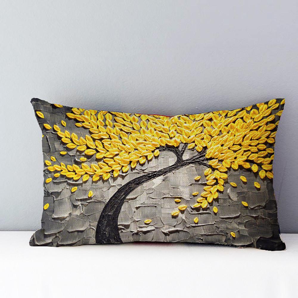30*50cm Rectangle Pillow Cushion Case Toss Pillowcase Hidden Zipper Closure Soft Pillowcases Home Bed Ornament B1: G