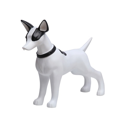 Plastic Mannequin Dog For Pets Display Ornament Home Decoration