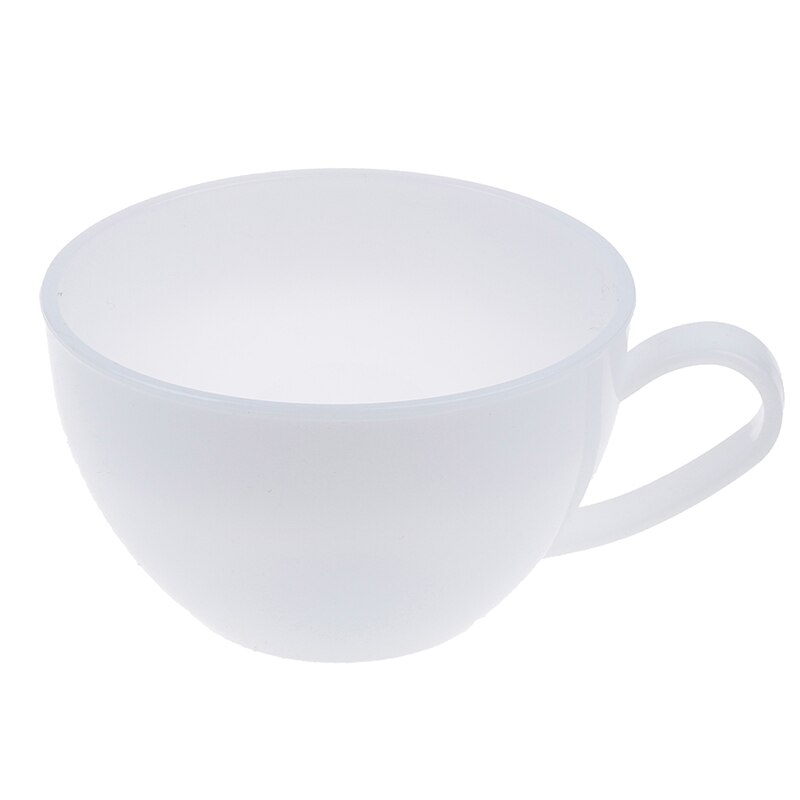 Colourful Plastic Kitchen Mixing Bowl for Baking &amp; Cooking 4 Colours: White