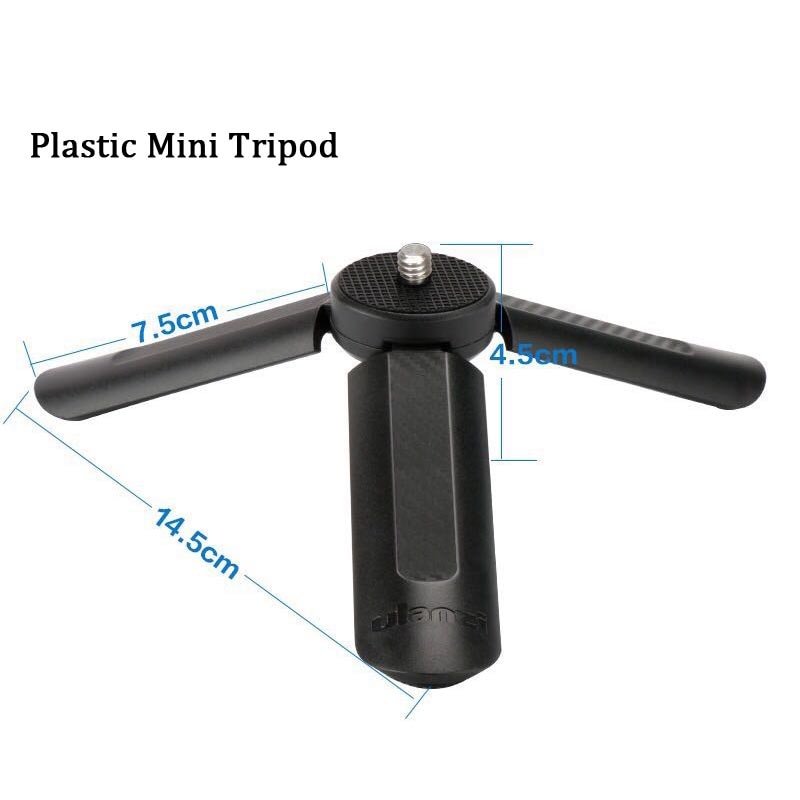 Metal Mini Tripod,Large Desktop Tabletop Stand for Zhiyun Smooth 4, DJI Osmo Mobile 2 3, Feuiyu,Gimbal Handle Grip Stabilizer