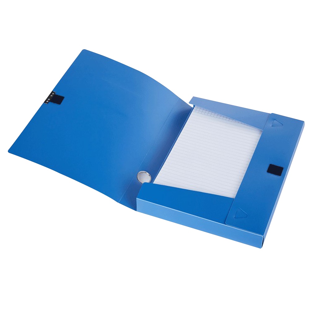 A4 Portable Document File Box 3.5cm/5.5cm Storage Bag Files Folder Lightweight Business Organizer File Box