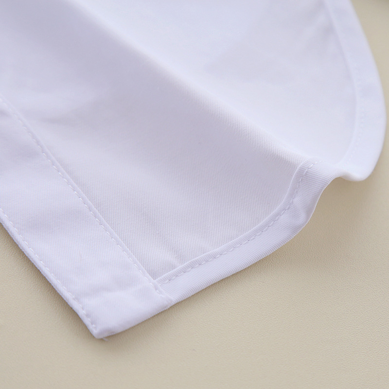 Vrouw Nep Kraag Shirt Voor Vrouwen Wit Effen Kleur Collares Afneembare Kraag Half Overhemd Valse Kraag Das Accessoires