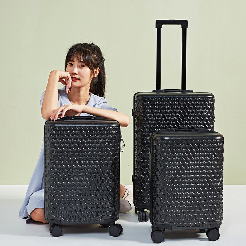 Mode Reizen Trolley Koffer Koffer Ins Creatieve Bagage High-End Boarding Wachtwoord Doos Koffer Luxe Carry Op Koffer