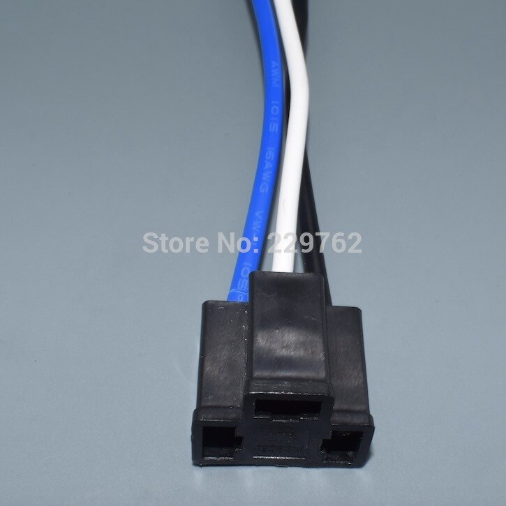 Shhworldsea H4 Vrouwelijke Mannelijke Adapter Sockets Pigtail Harness Plug Connector Voor H4 Halogeen Hid Led Retrofit Connector Plug: 1pcs female