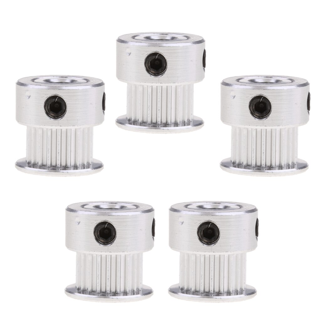 5pieces 3D Printer Extrusion Wheel, 20 Teeth Gear for Printers Extruder Filament