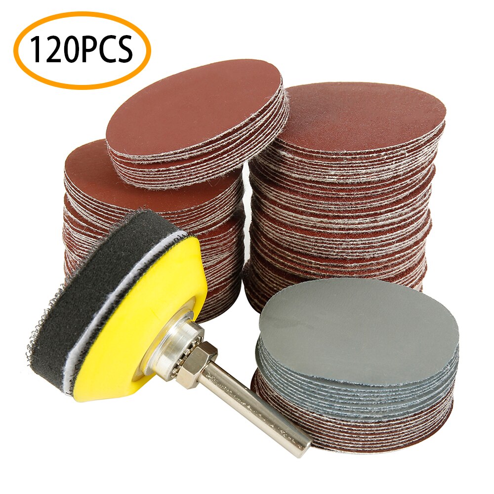 120/200Pcs 2 Inch Schuurschijven Polijsten Pad Boo... – Grandado