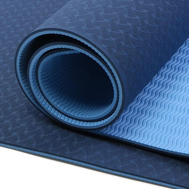 Tapis de Fitness TPE résistant aux déchirures, , Sport, perte de poids, Fitness, pour femmes: dark blue