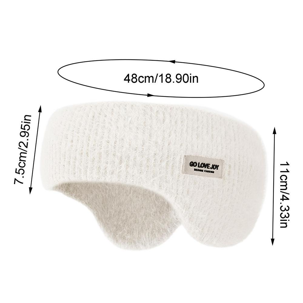 Lydisolerede ørekopper til at sove i, unisex ørevarmer, vinterpandebånd, skiøreværn, ørepropper, pandebånd, hårbånd, øjenbandage: Rød