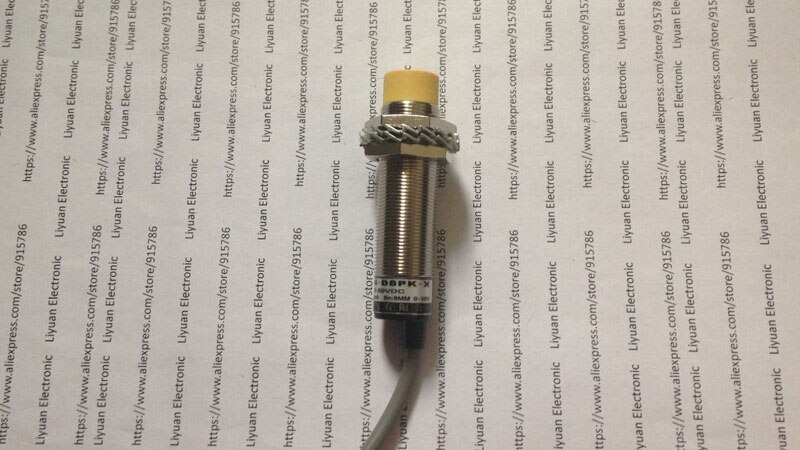 M18 analog proximity sensor / 0-8MM linear displacement sensor / 0-10V 10-0V output Proximity switch