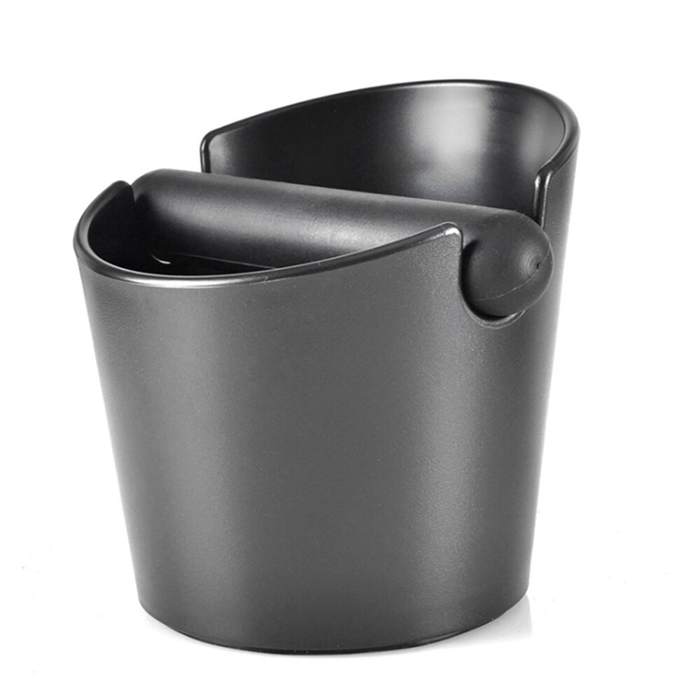 Cubo de basura de plástico para café Espresso, absorbente de golpes, con mango, contenedor para café molido, caja de residuos para moler café: Color style 01