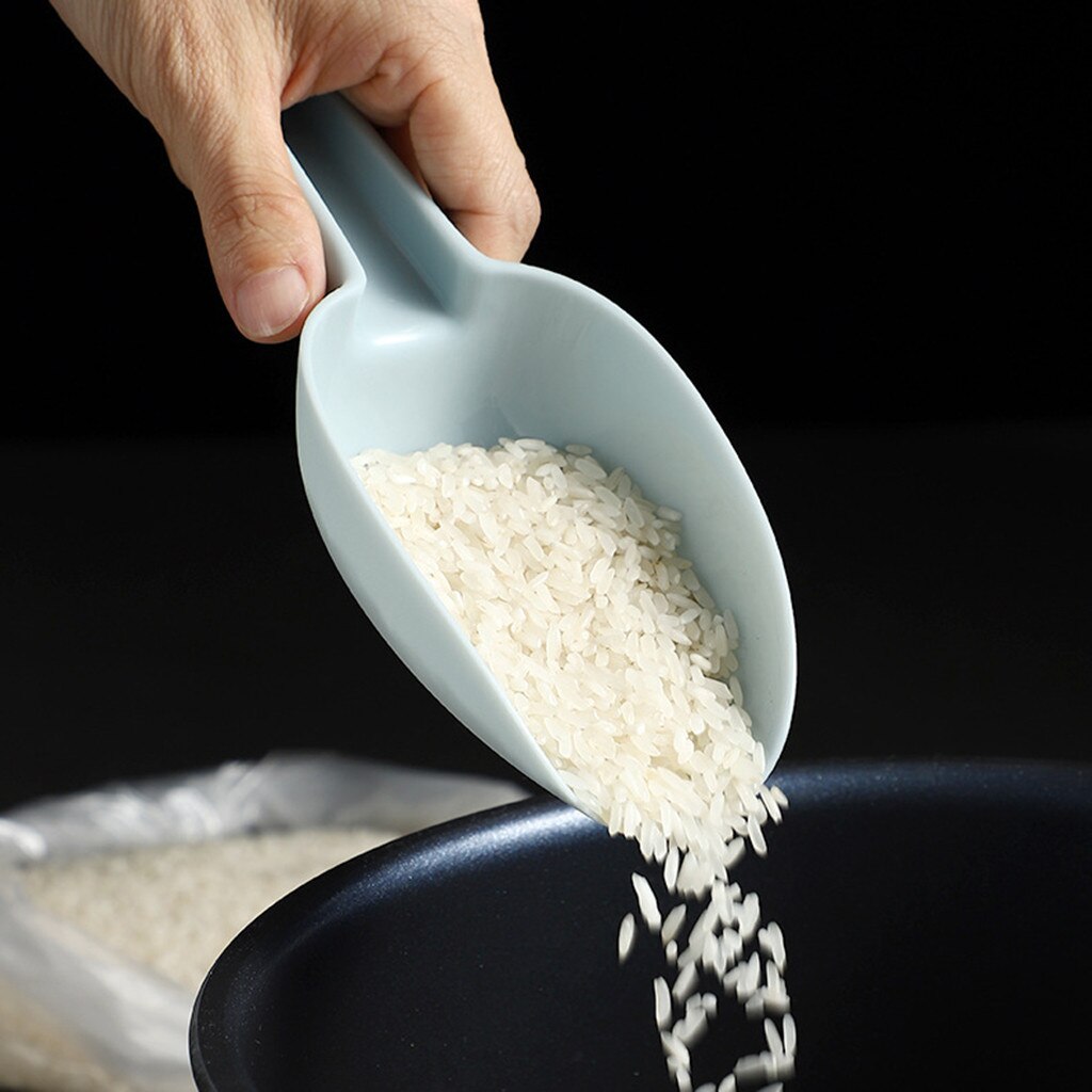 3 plastic scoop is buffet slik køkken skovl nødde kæledyrsfoder mel scoop