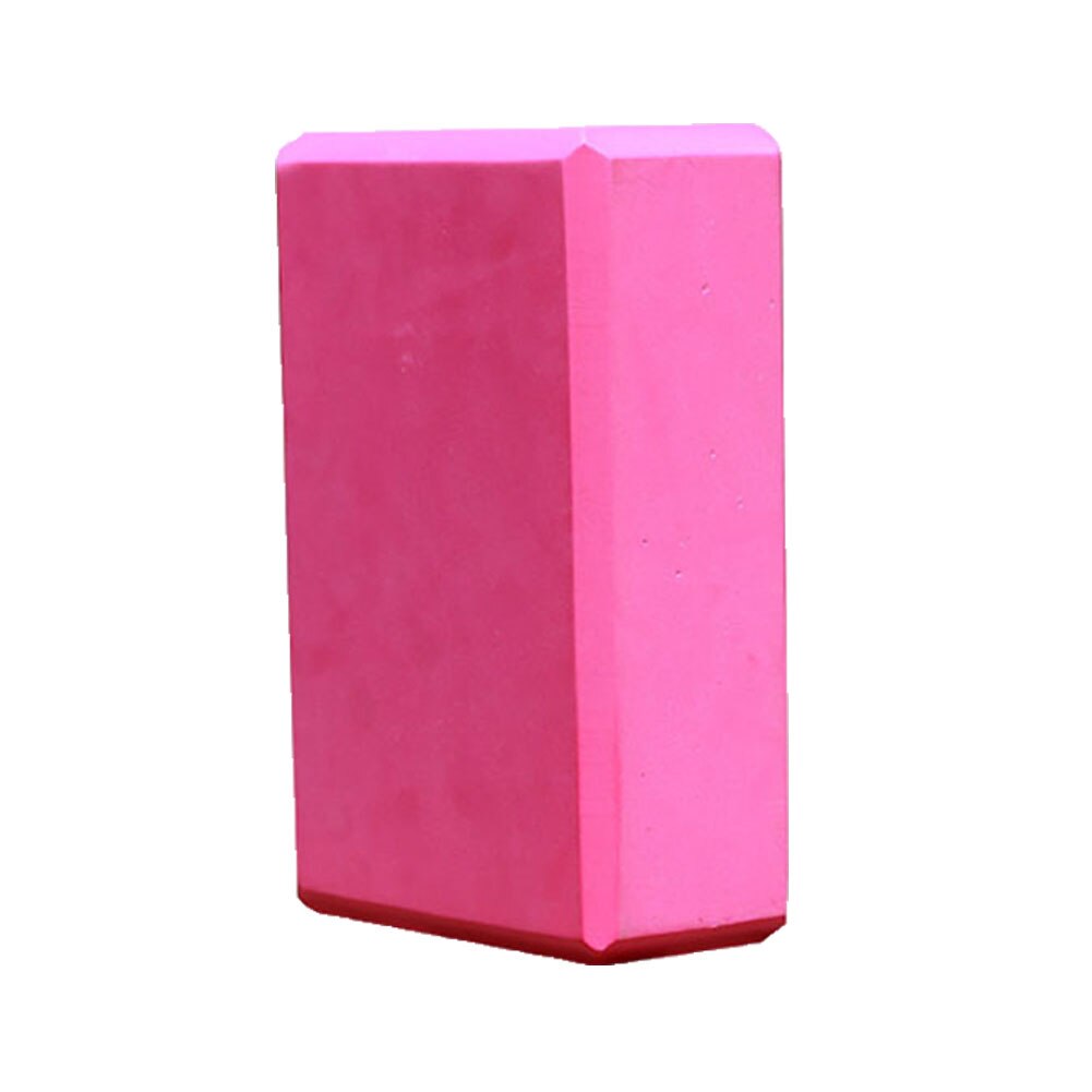 Yoga Block Stretching Aid EVA Colorful Foam Block Brick Gym Pilates Workout Fitness Exercise Tool Body Shaping Health Training