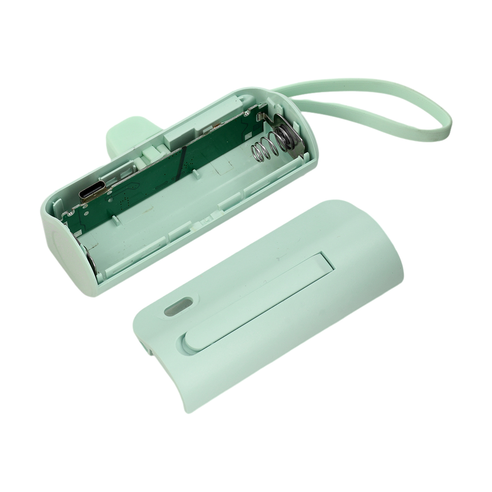 No soldering 1 cell 18650/21700 battery DIY case For Type-C DIY rechargeable battery Mobile power case with stand