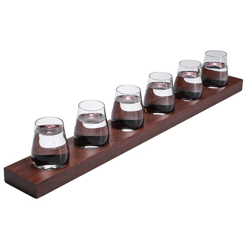 Vaso de chupito para licor, vaso de Alcohol o vino con nivel ISO, de 50ml, estándar internacional