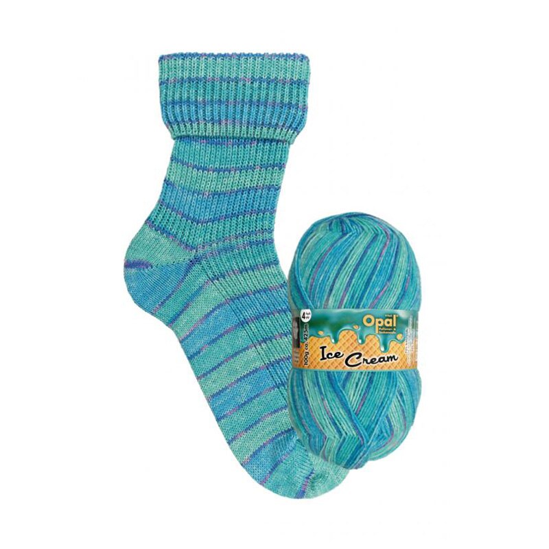 Opal Ice cream Sock Yarn 75% wool, 25% polyamide/ Nylon socks knitting yarn: 9694