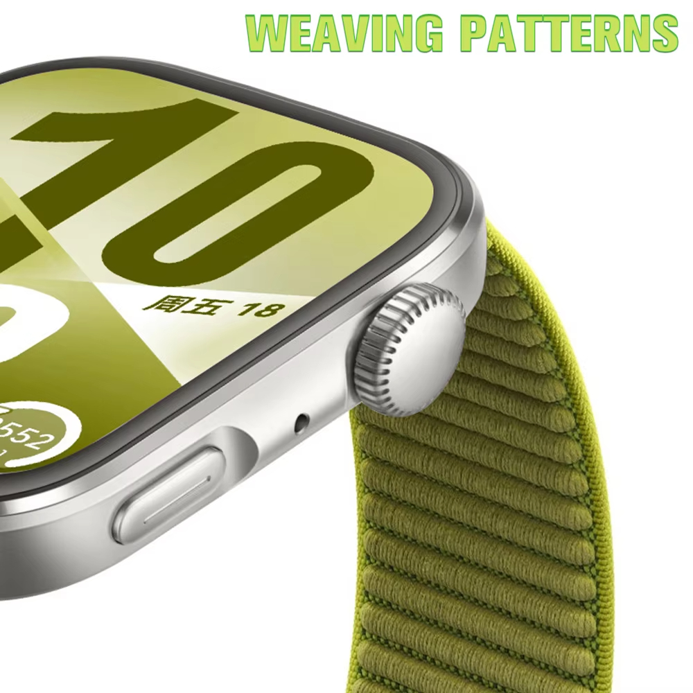 Officiel nylonrem til huawei watch fit 4 3 flettet behagelig åndbar rem til huawei watch fit 4/4 pro tilbehør