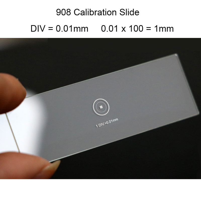 0.01mm Grid Micrometer Rule Microscope Micrometer Calibration Slide Measuring Microscope Micrometer