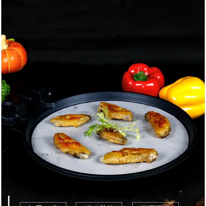 100 stk non-stick rundt bakepapir 6/8/10 tommers diameter, bakepapirforinger for runde kakeformer sirkulært brødpapir