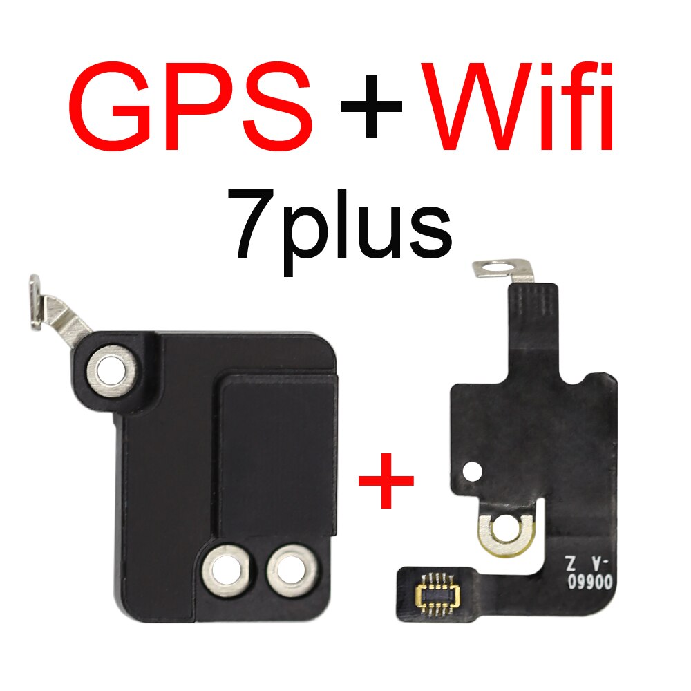 Wifi + gps wifi signal antenne flex til iphone  se 6 6s 7 8 plus x xr xs max trådløs oplader antenne samling flex dele: 7 plus wifi gps