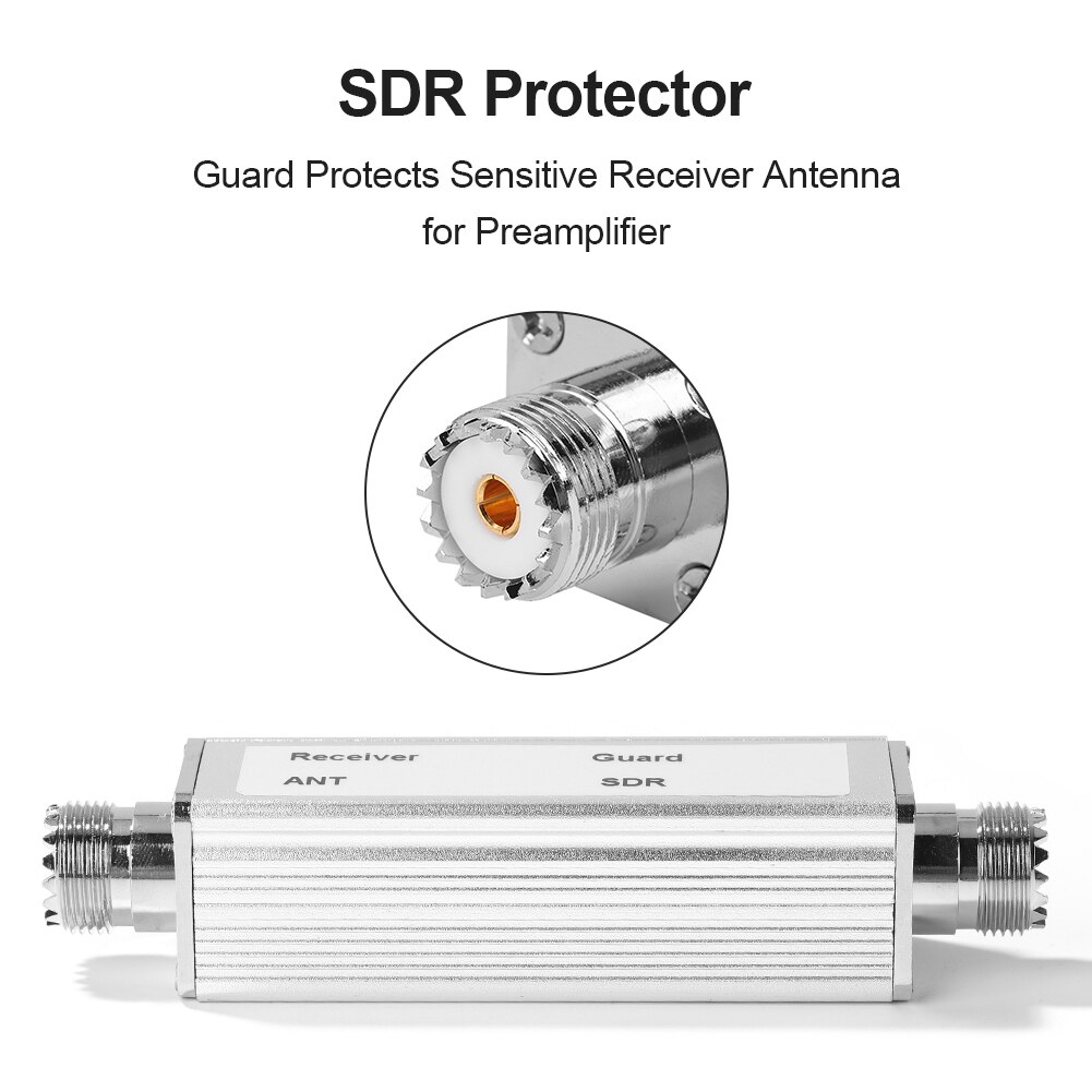 Protector de antena SDR para preamplificador, receptor de Radio sensible a RF de alto nivel, 1000W