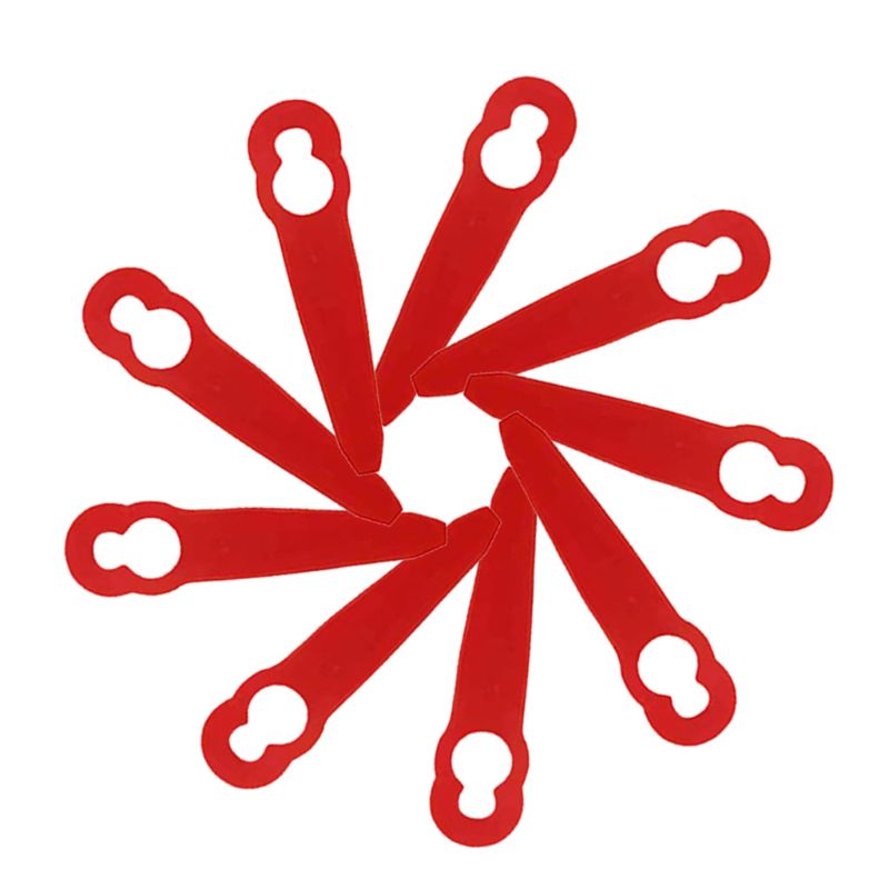 nouvelles lames de coupe en plastique de 8 pièces pour Stihl PolyCut 2-2 FSA 45 tondeuse à gazon