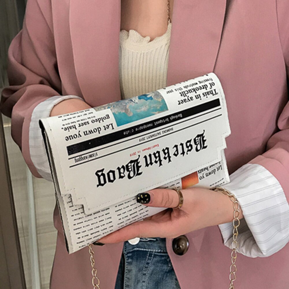 Donne del Sacchetto della busta 2020 Giornale Borse di Sera Della Frizione Della Catena Della Borsa del Messaggero di Crossbody Bag Sacchetto di Spalla Delle Signore Della Borsa