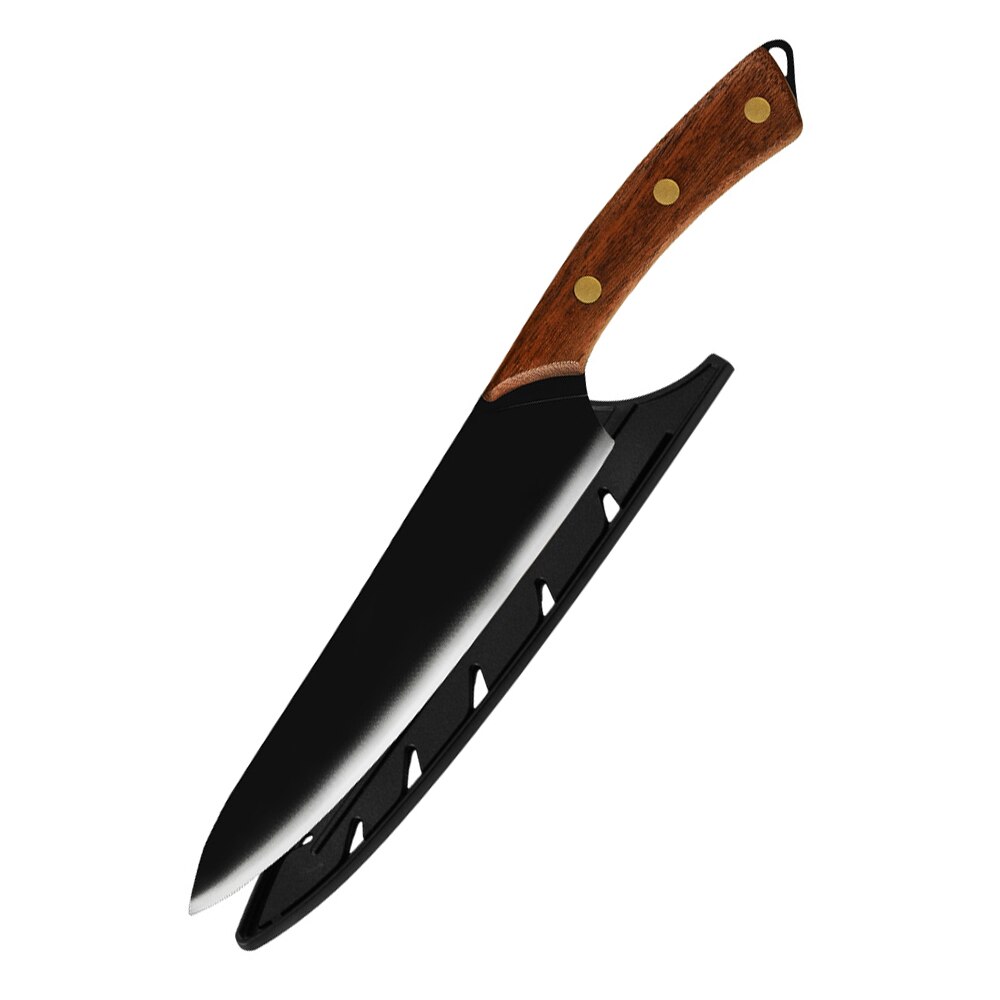 Stainless Steel Knives Knife Set 5pcs For Steak Meat Fish Vegetable Cutting Santoku Chef Semptember Knives Sets: 8 inch chef