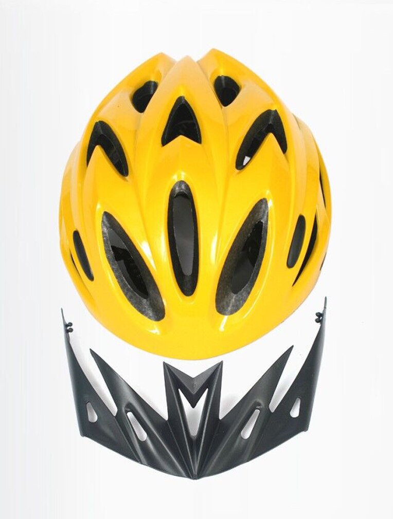 Fiets Helm Alle-terrai MTB Fietsen Bike Sport Veiligheid Helm OFF-ROAD Super Mountainbike Fietsen helm: YELLOW