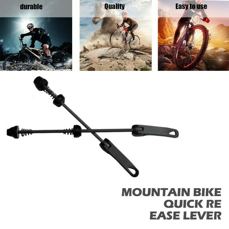 Mountain Bike Wheel Skewer Quick Release Lever Clip Bolt Axle Bicycle Shaft