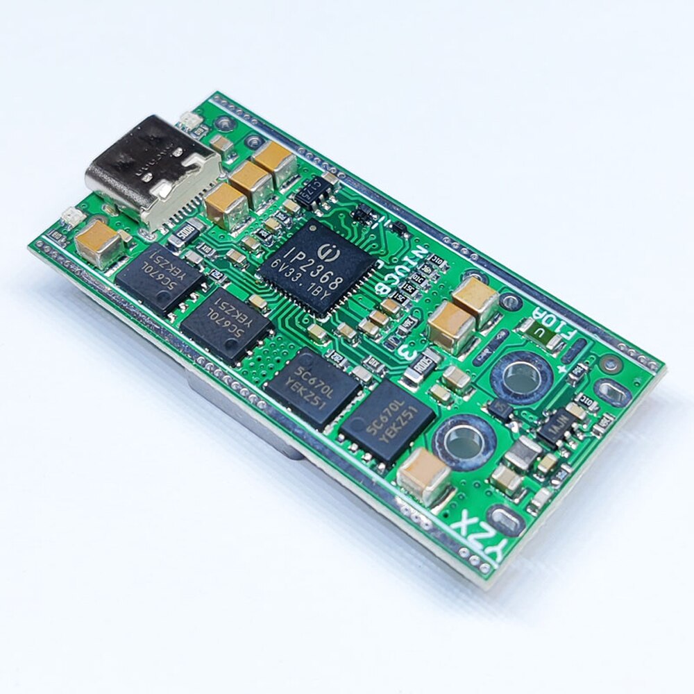 IP2368 100W bidirectional PD 3.0 Fast Charging module buck-boost fast Charge board 4S lithium battery XT60 to type-c interface: NO XT60