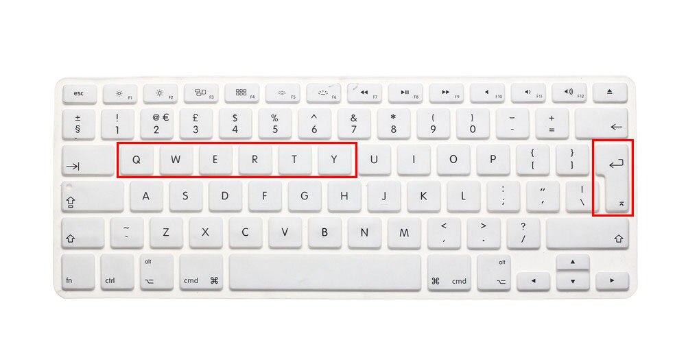 Voor Apple Macbook Air Pro Retina 13 "15" 17 "Europese Toetsenbord Eu/Uk engels Siliconen Keyboard Skin Cover Shield