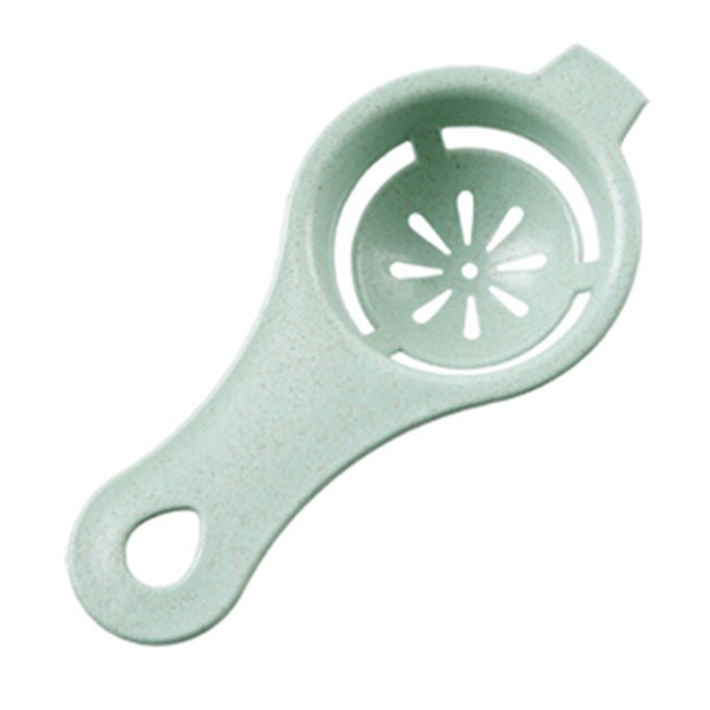Kitchen Egg White Yolk Separator Egg Divider Cooking Egg Tool Filter Cooking Gadgets Kitchen Accessories Useful Baking Tools: green