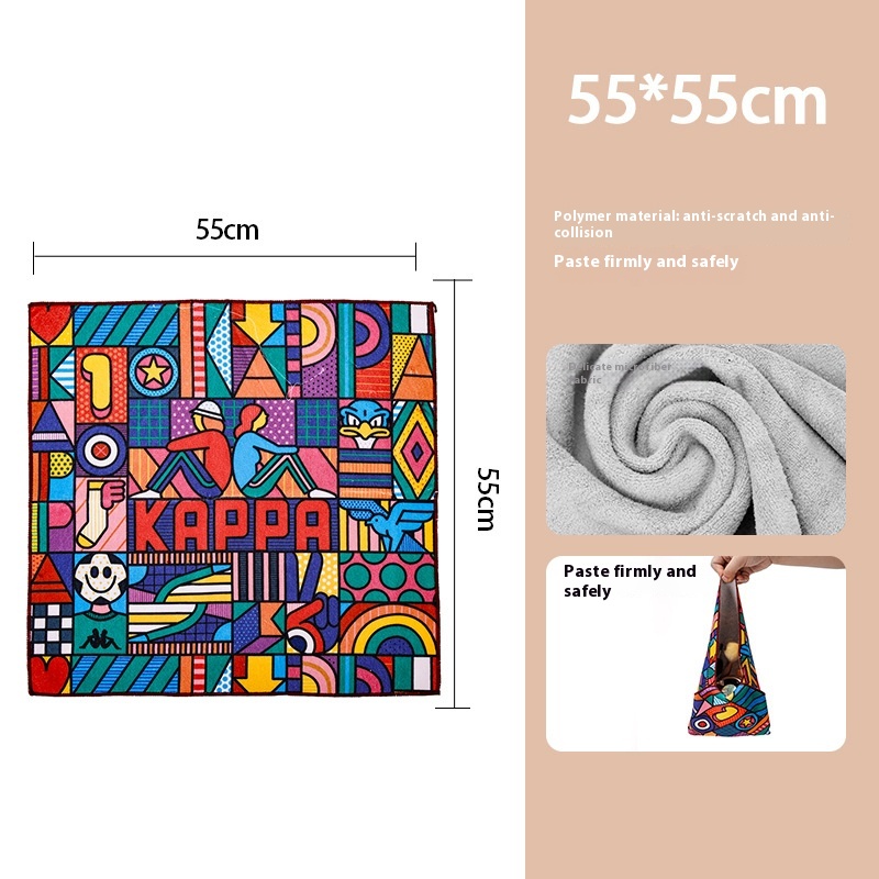 Camera Cover Protective Wrap Cloth Magic Folding Cloth SLR Lens Protector Case Wrapping Storage photographinner Bag: DEEP BLUE