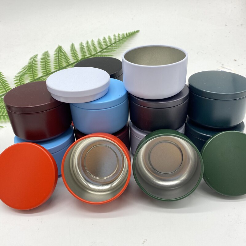 1 st/påse 30ml mini plåtförvaring metalllåda liten järngryta förseglad kastrull för kaffe te godisförvaring tillbehör behållare burkar