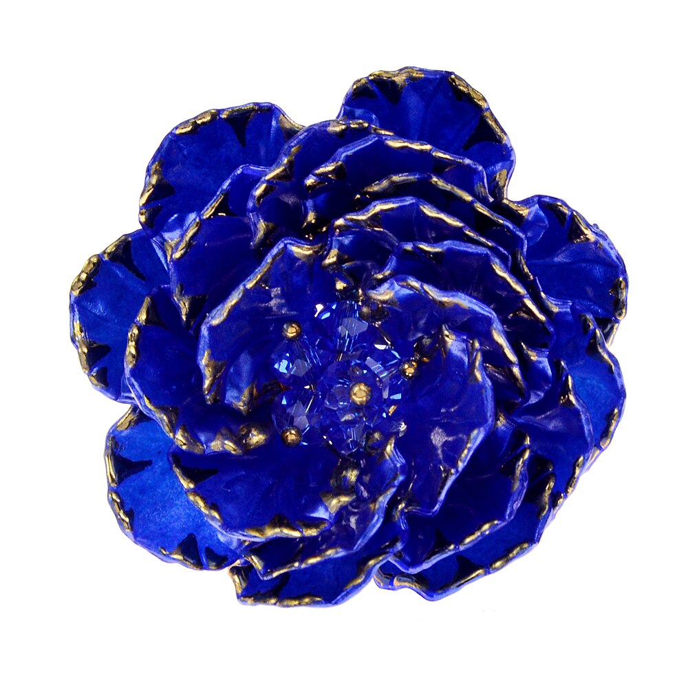 CINDY XIANG – broche de Bouquet de fleurs en résine, broche de Bouquet: blue