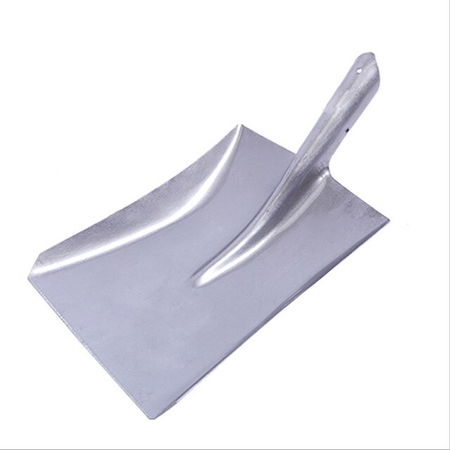 Pelle en fer, outils agricoles plats, résistant à la rouille et à la corrosion, tête de pelle de fleurs, jardin, plantation, outils d'extraction: Silver
