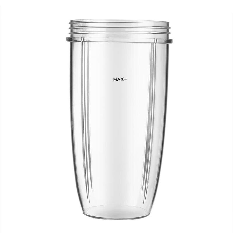 18/24/32oz Juicer Cup Mug Transparent Replacement Cup For Nutribullet Blender Juicer Parts Juice Extractor Mug Cup 600W/900W: 32 OZ