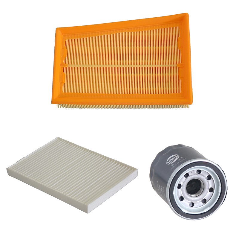 Filtro de aceite de la cabina del filtro de aire del coche para Nissan Cefiro MX6 X-Trail Qashqai Renault Koleos 16546-JD20A 15208-65F00