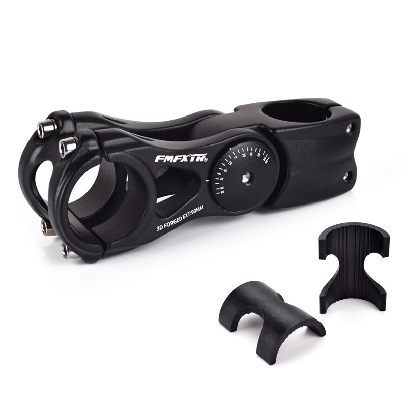 FMFXTR Fahrrad Vorbau Mountainbike Lenker Höer Erzähler Winkel Steigleitung Fahrrad Zubehör 31.8*90/110/145mm verstellbaren Vorbau: 25.4x90mm